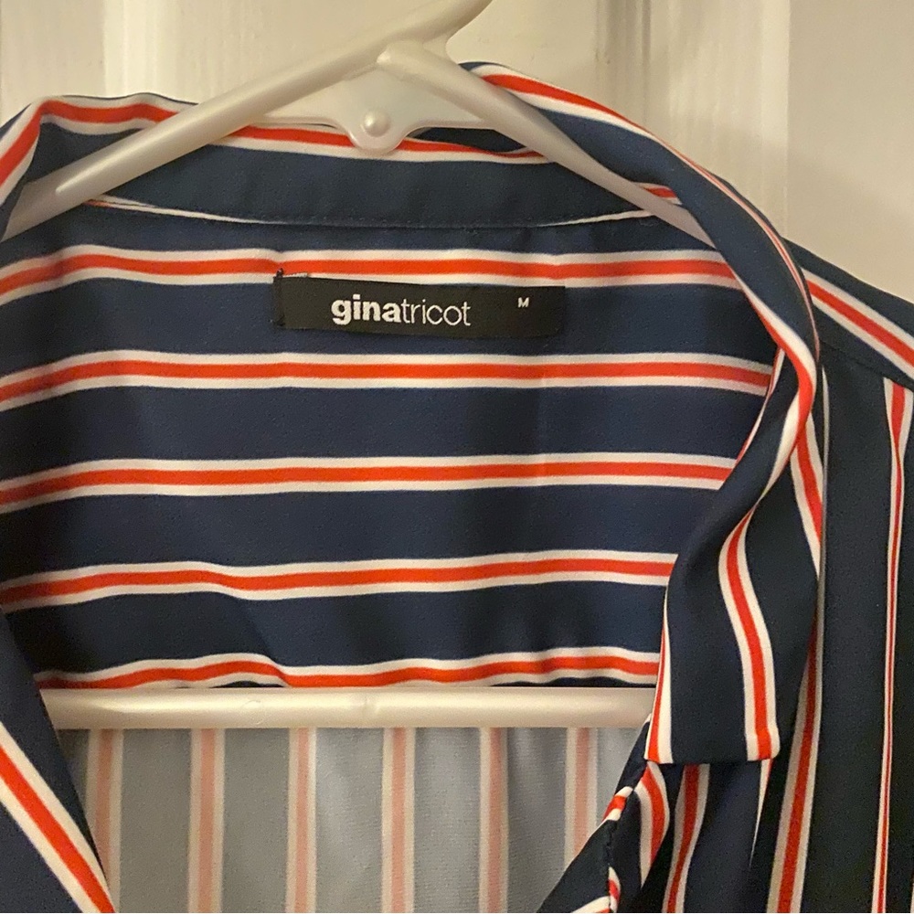 Pinstripe blouse